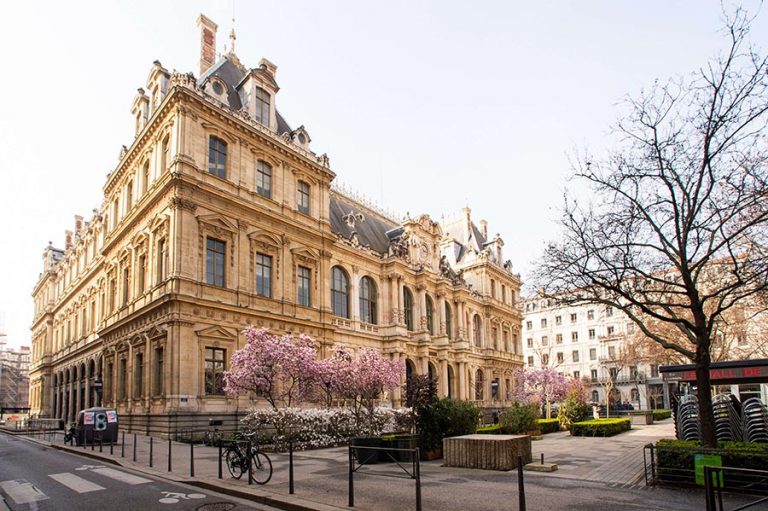 palais de la Bourse Lyon exterieur